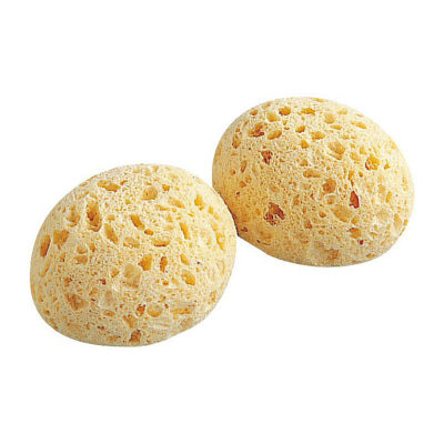 Lot de 2 éponges végétales de bain, TIGEX