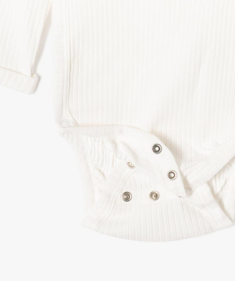 Kit naissance évolutif 3pièces:body ML,pantalon et bonnet blanc et vert d'eau