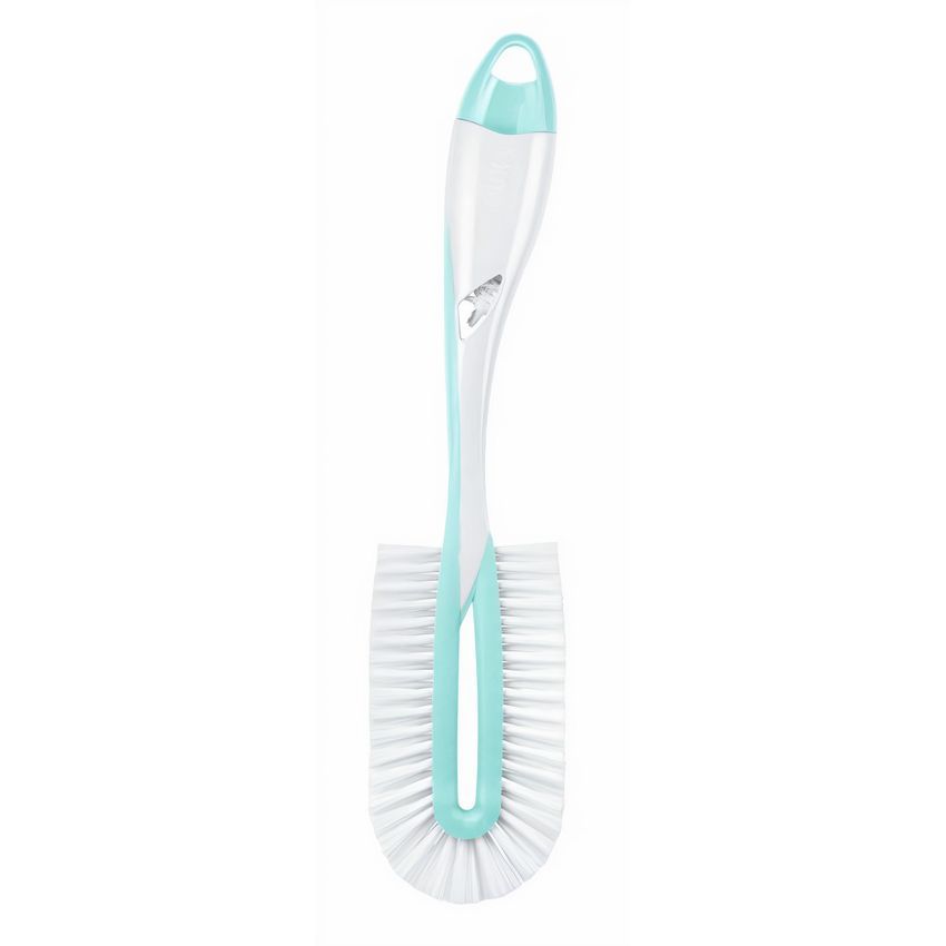 Goupillon flexible 2en1 bleu clair Nuk