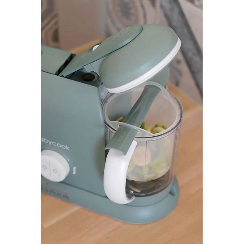 Robot cuiseur Babycook Duo vert ,BÉABA (set de repas 🍽 bébé offert)