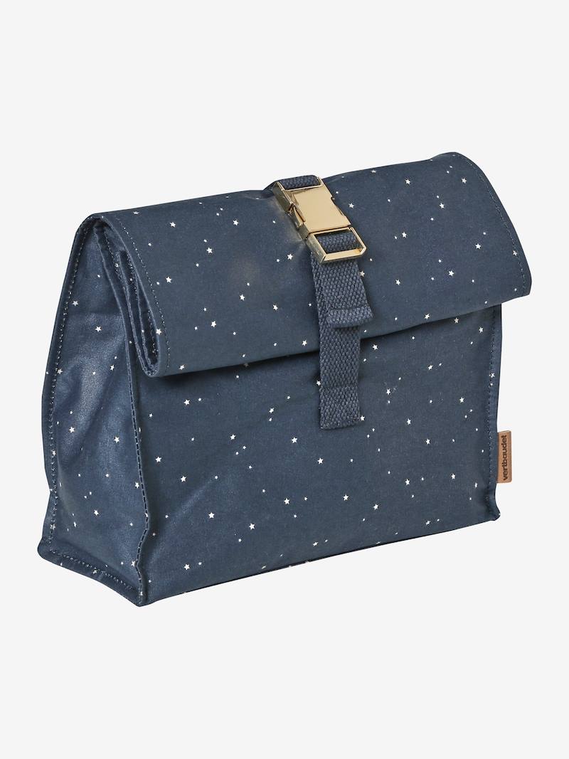 Lunch box bleu marine étoiles,VERBAUDET