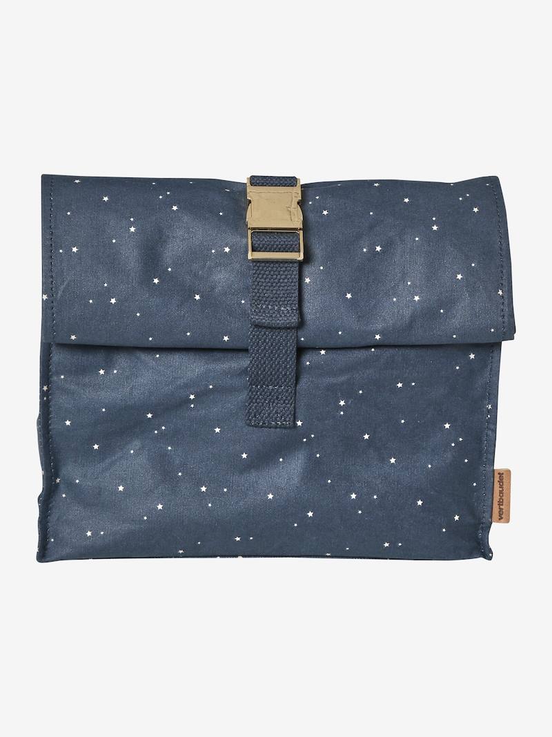 Lunch box bleu marine étoiles,VERBAUDET