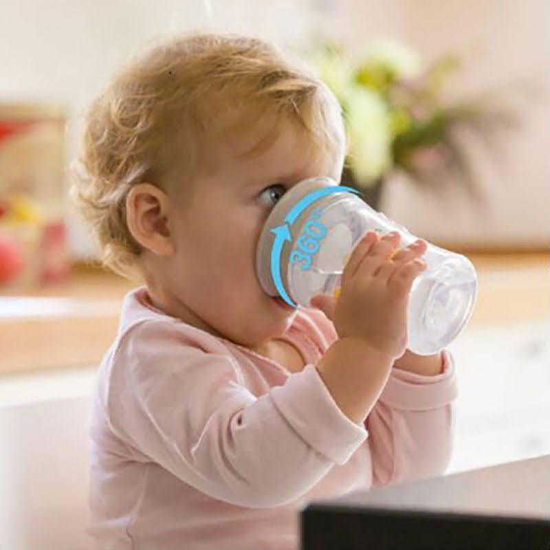 Tasse d'apprentissage/Magic Cup blanc/gris 8mois et +Nuk
