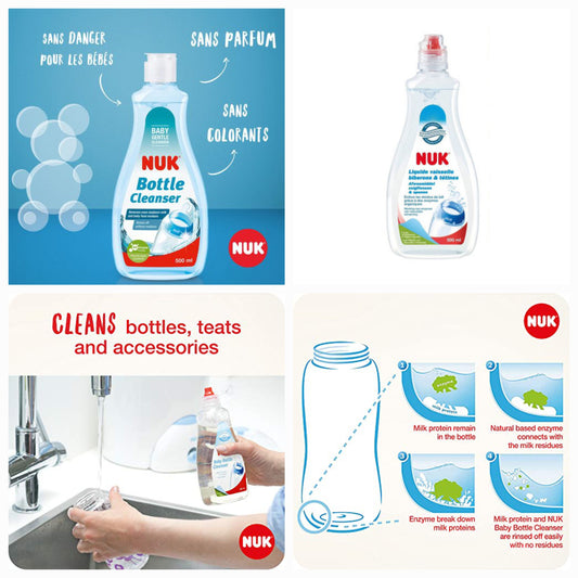 Liquide Nettoyant biberon 500ml Nuk Dakar-Sénégal Filou et Loulou
