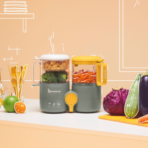 Robot cuiseur B-easy, BADABULLE (set de repas  🍽 bébé offert)