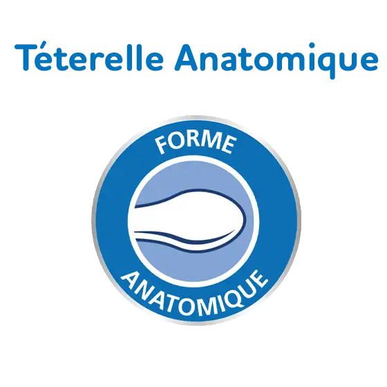 Lot de 2 sucettes anatomiques 6mois et + Dodie
