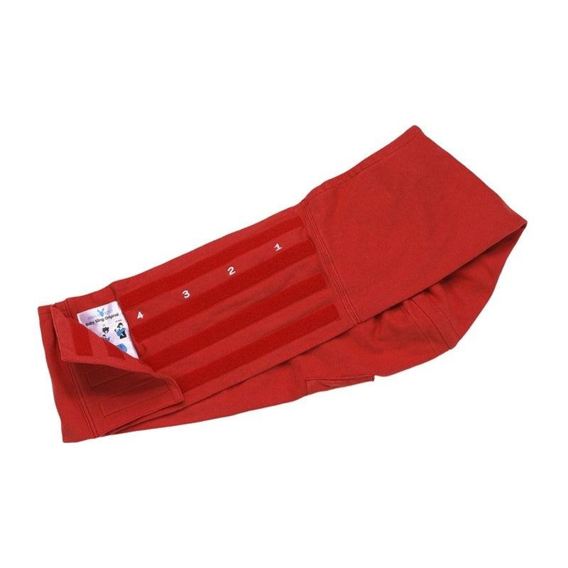 Écharpe de portage en coton ,sling rouge