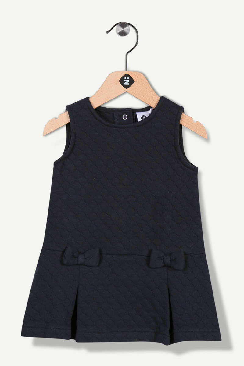 Robe plissée Bleu marine