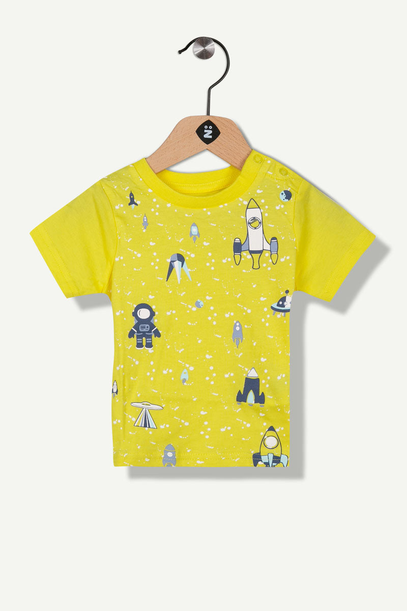 T-shirt jaune