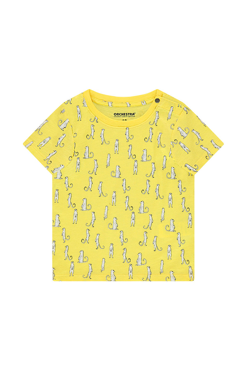 T-shirt jaune