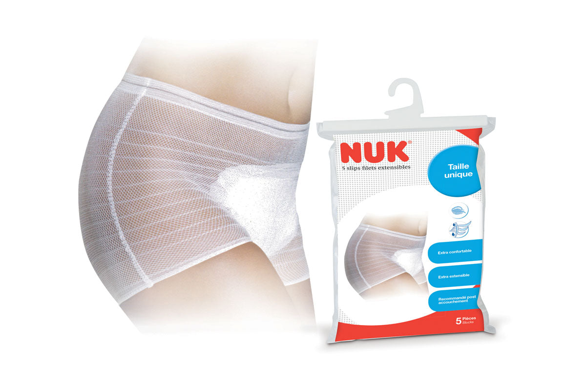 Paquet de 5 slips en filets extensibles de NUK