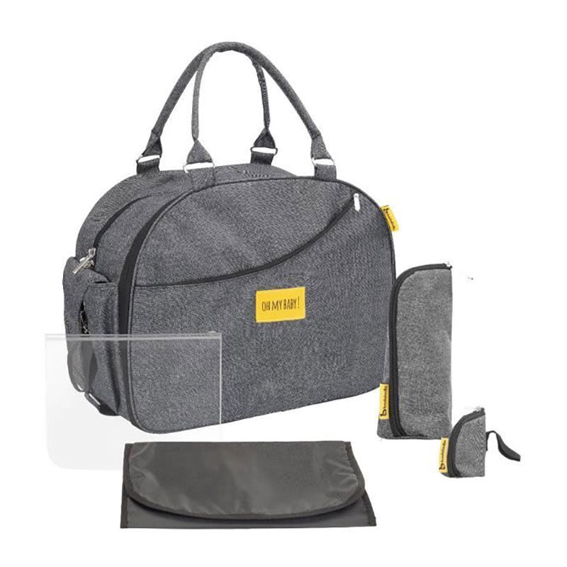 Sac à langer week-end gris BADABULLE  Dakar- Sénégal