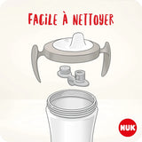 Tasse d'apprentissage/Trainer cup rose 6mois et + Nuk