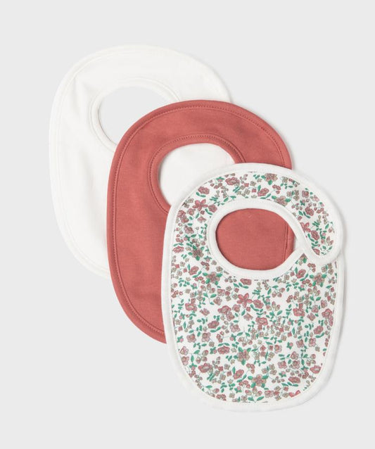 Lot de 3 bavoirs de naissance. GÉMO. Filou et Loulou. Dakar-Sénégal 