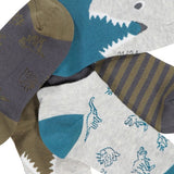 Lot de 5 paires de chaussettes/socquettes motif Dinosaure