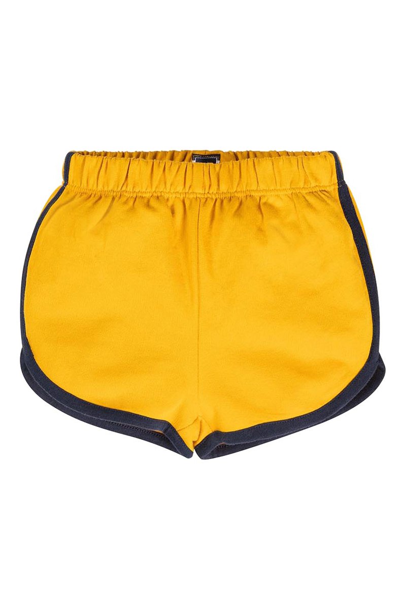 Ensemble t-shirt et short blanc et jaune