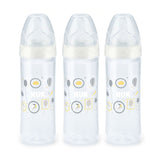 Lot de 3 biberons mon premier Serenity plus 3×250ml 0-6mois NUK