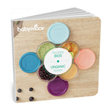 Babybols en verre - Lot de 8 pots de conservation + livret recettes bio de BABYMOOV