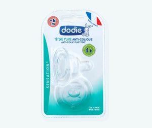 Lot de 2 tétines plates anti-coliques 6mois et +  débit rapide 4(liquide épais) DODIE Dakar - Sénegal