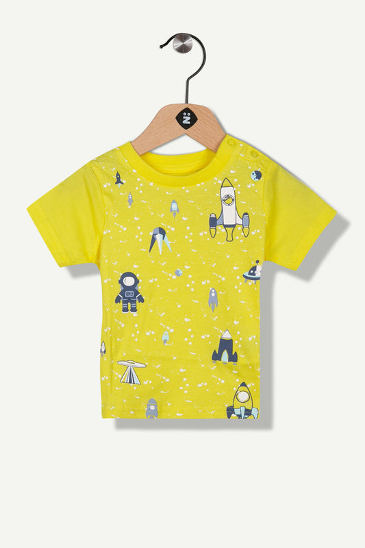 T-shirt jaune