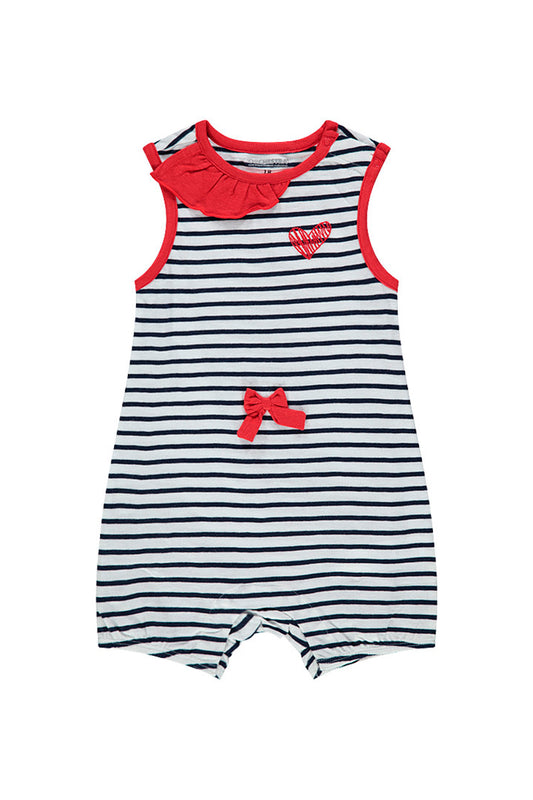 Combishort bébé fille