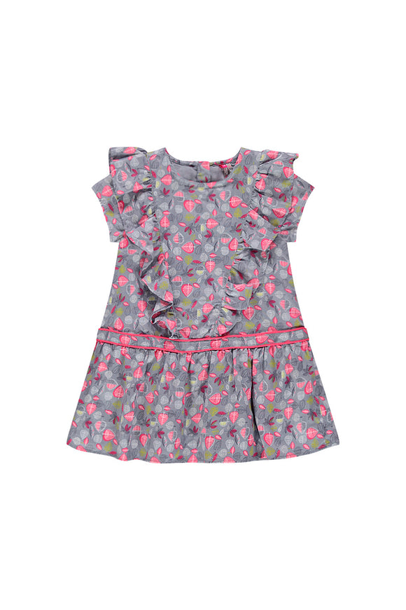 Robe Rose et gris