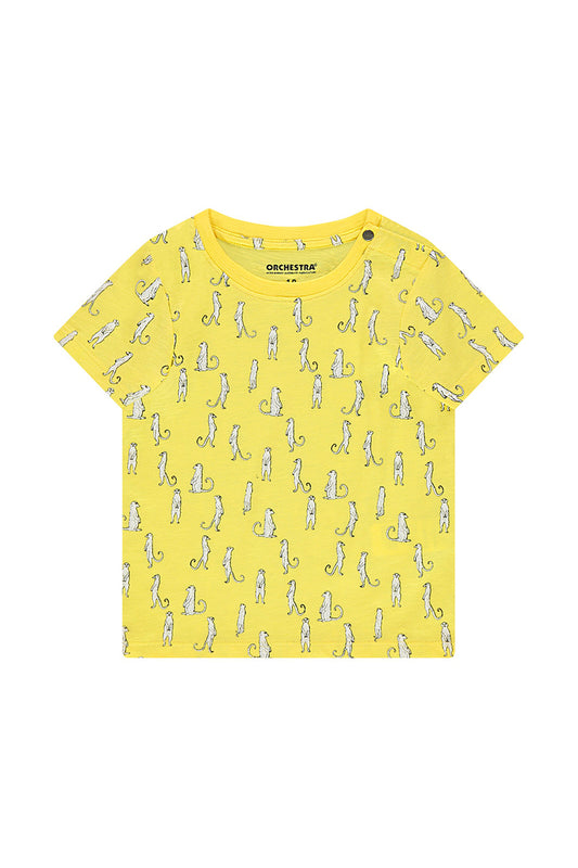 T-shirt jaune