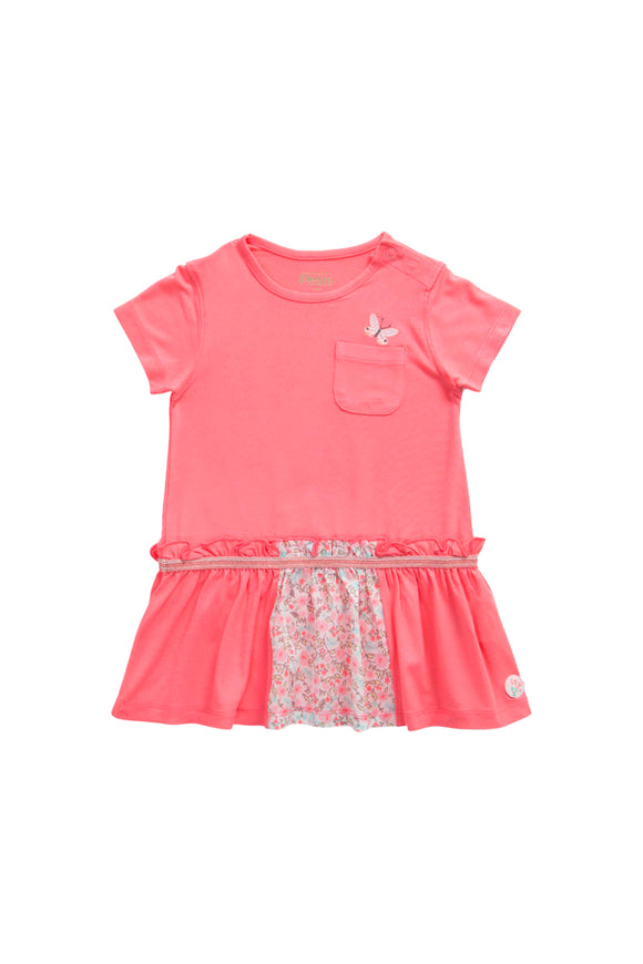 Robe volantée le Voyage de Léa
Corail