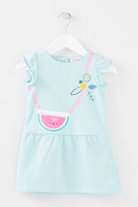 Robe volantée Ciel