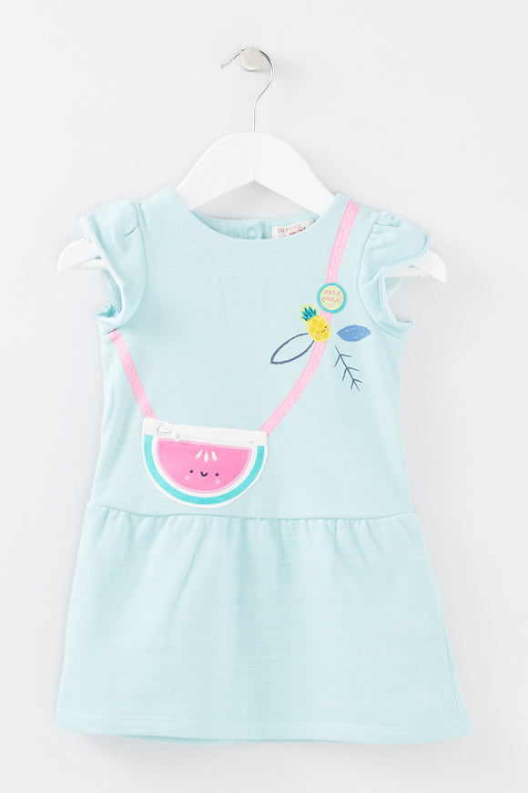 Robe volantée Ciel
