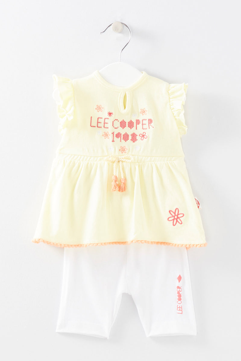 Ensemble Robe et leggings Filou et Loulou. SOLDE