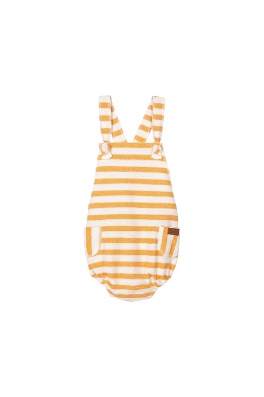 Barboteuse SM Orange et blanc