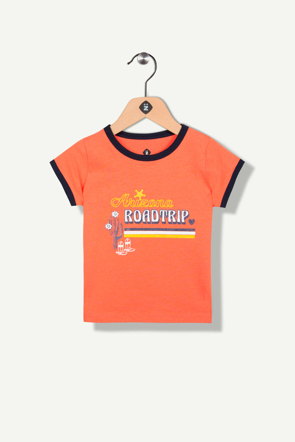 T-shirt Corail