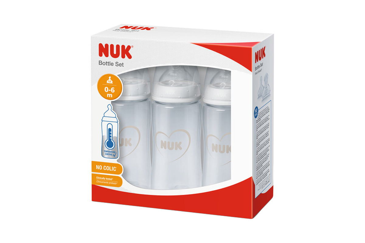 Coffret de 3 biberons de 300ml first choice + température control NUK, Dakar - Sénégal 