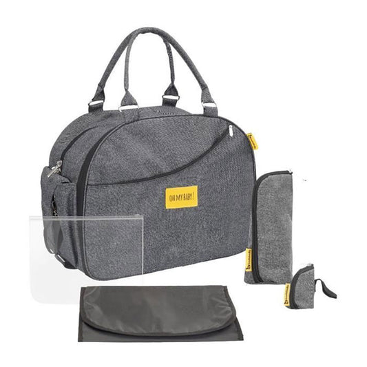 Sac à langer week-end gris BADABULLE  Dakar- Sénégal
