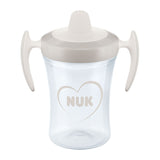 Tasse d'apprentissage , trainer cup blanc/gris 6 mois et + Nuk